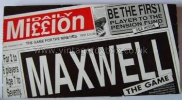 Maxwell Game Board games as satire