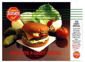 Double Seat, Double Vision, & Casey Jones Burgers