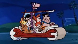 The Flintstone's Car