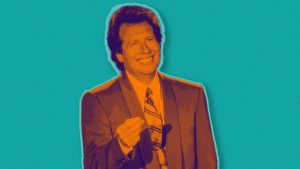 The Larry Sanders Background Joke